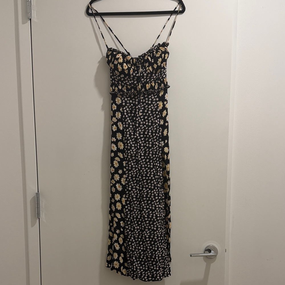 Free People - Tigerlilly Mixed Floral Midi Sundress - Small
